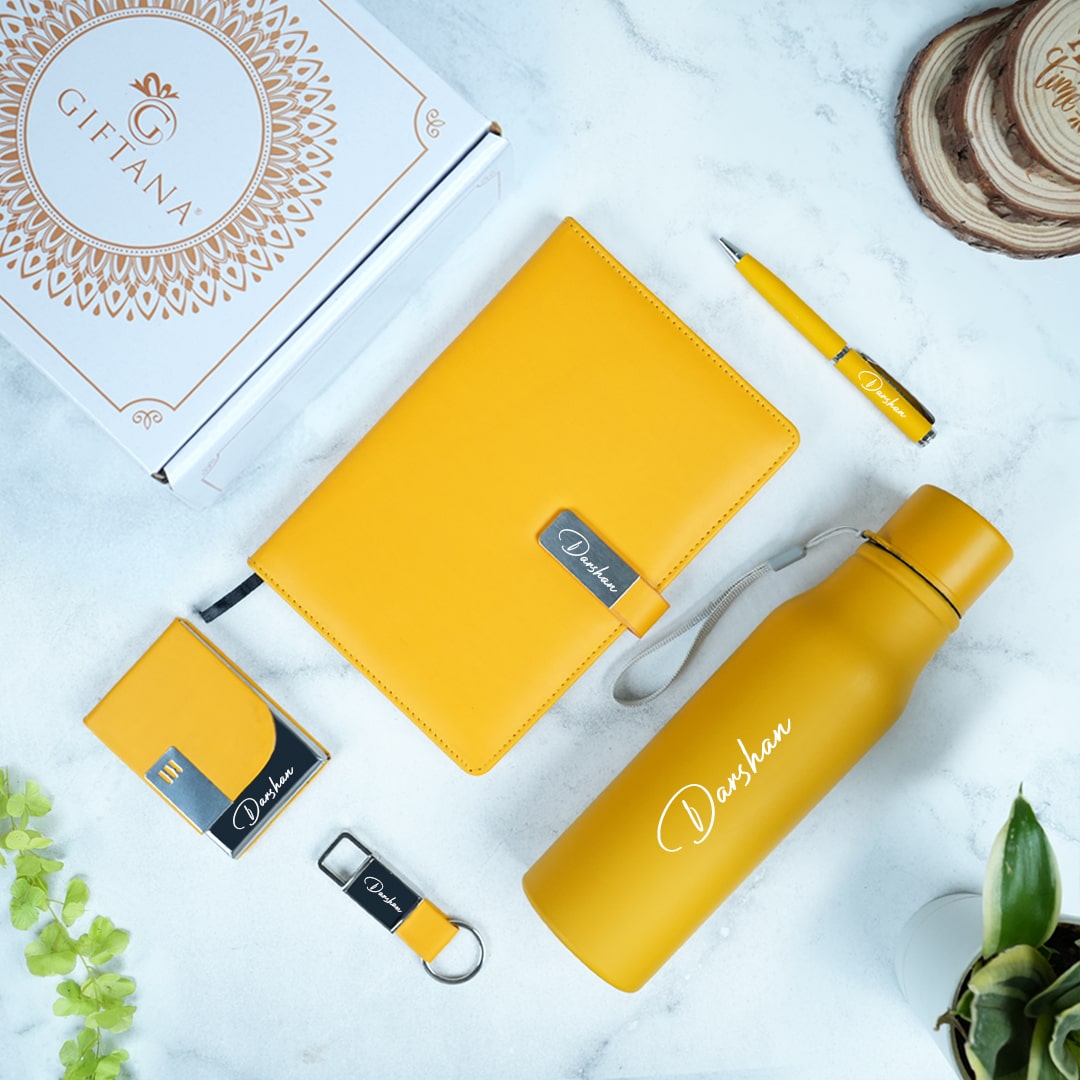 Personalized gift yellow giftana