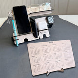 Giftana 7-in-1 Desk Organizer with Calendar - Smart Gifts