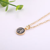 Elegant A to Z Necklace Black : Perfect Necklace Gifts for Every Style - Giftana