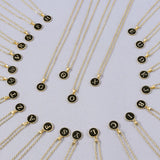 Elegant A to Z Necklace Black : Perfect Necklace Gifts for Every Style - Giftana
