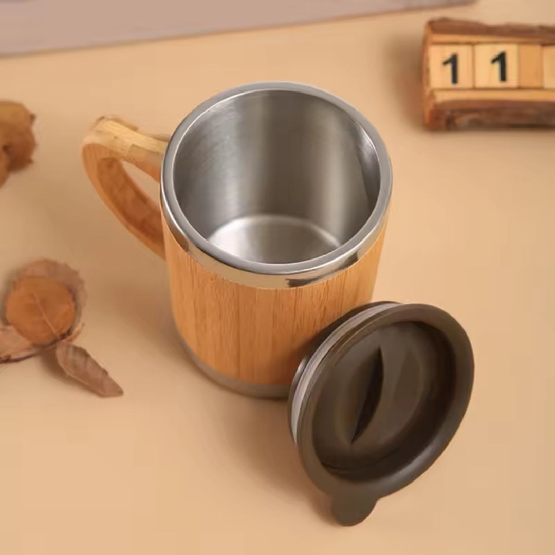 Wooden mug