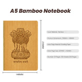 Bharat Legacy Edition - Satyamev Jayate Wooden Diary & Pen Set