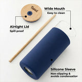 Custom Borosilicate Travel Bottle and Tumbler Drinkware Gift Set