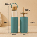 Custom Borosilicate Travel Bottle and Tumbler Drinkware Gift Set