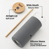 Custom Borosilicate Travel Bottle and Tumbler Drinkware Gift Set