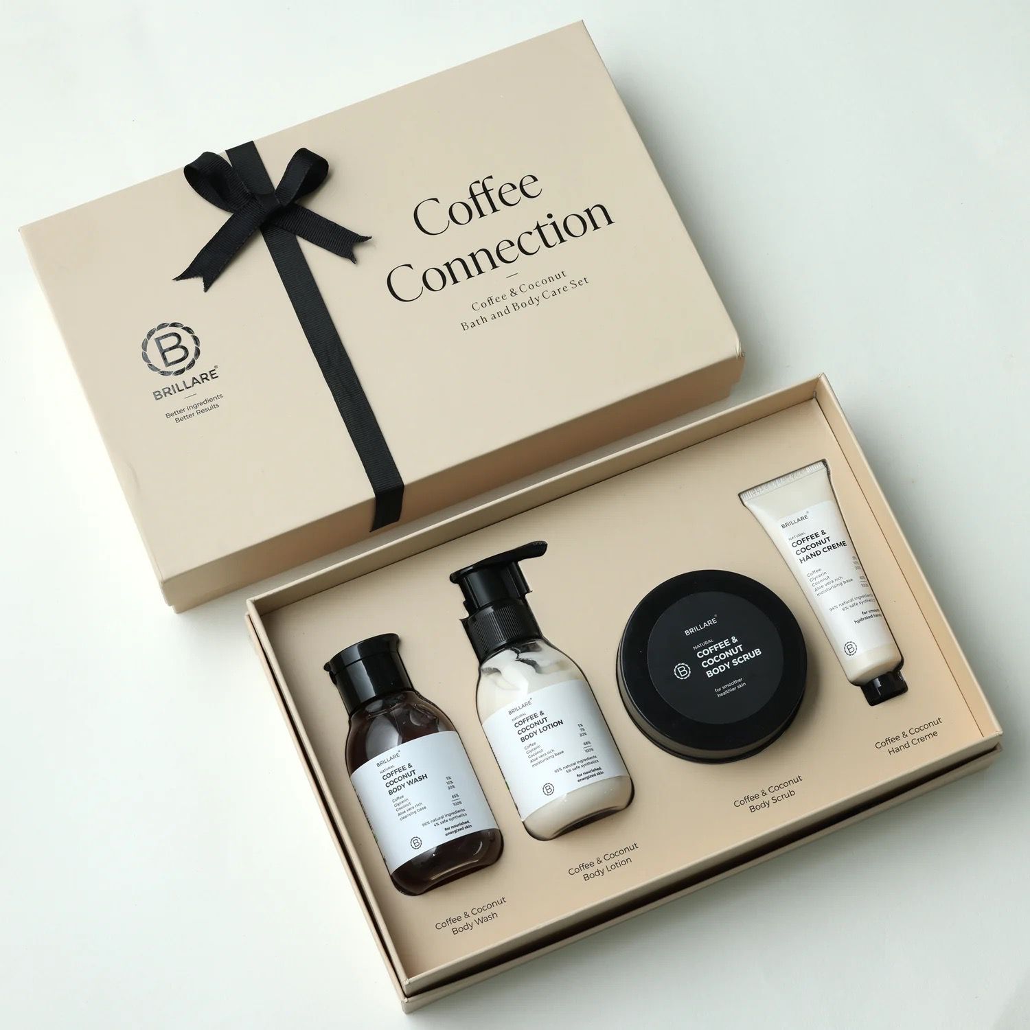 Premium Coffee Coconut Body Care Gift Set