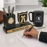 Custom 4-in-1 Advocate Workspace Organizer Gift Set