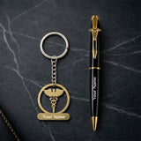 Custom Doctor Success Gift Set with Pen & Keychain