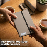 Custom Engraved Fold Diary Premium Journal
