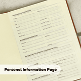 Custom Zebra Journal 4 in 1 Gift Set with Pen Keychain and Card Holder