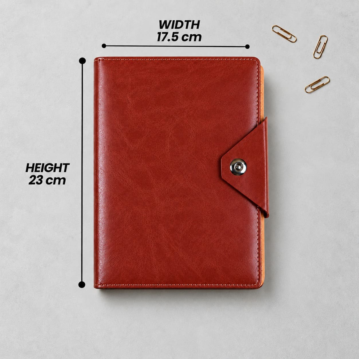 Custom Name Tan Planner Diary & Pen Gift Set