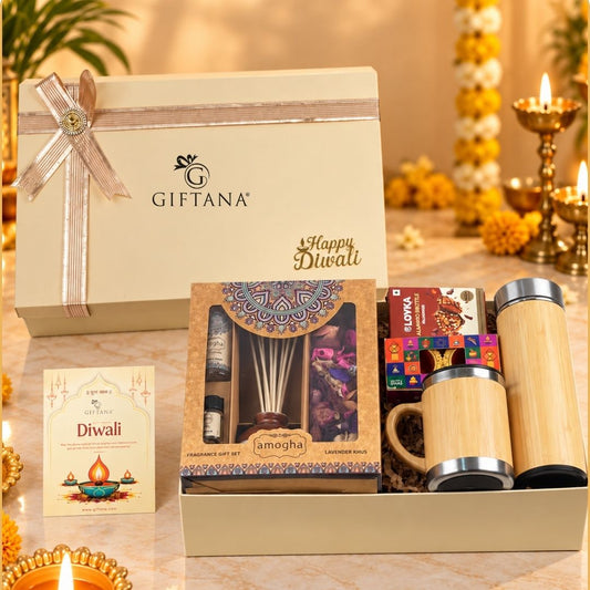Customized Corporate Diwali Hamper - Premium Treats