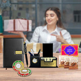 Customized Diwali Gift Hamper for Friends - Golden Set