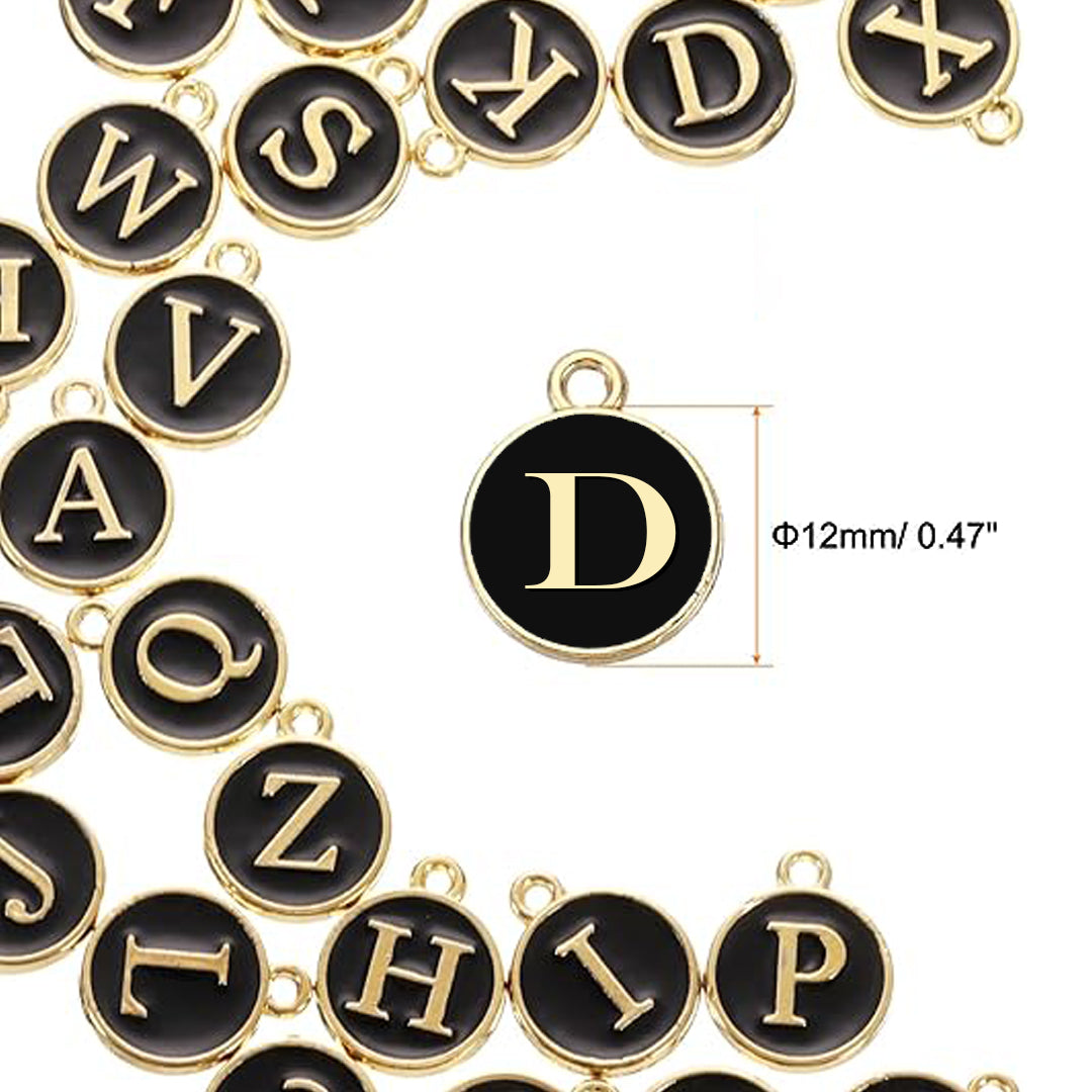 Elegant A to Z Necklace Black : Perfect Necklace Gifts for Every Style - Giftana
