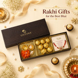 Designer Rakshabandhan Gift Set with Puja Thali