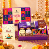 Diwali Festive Gift with Diffuser, Diyas & Dry Fruits