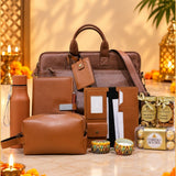 Diwali Premium PU Leather Gift Set