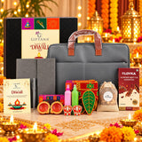 Diwali Gifts for Professionals with Laptop Bag & Dry Fruits