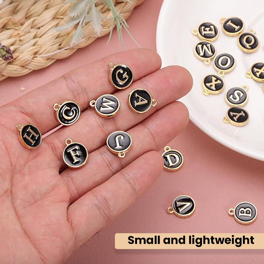 Elegant A to Z Necklace Black : Perfect Necklace Gifts for Every Style - Giftana