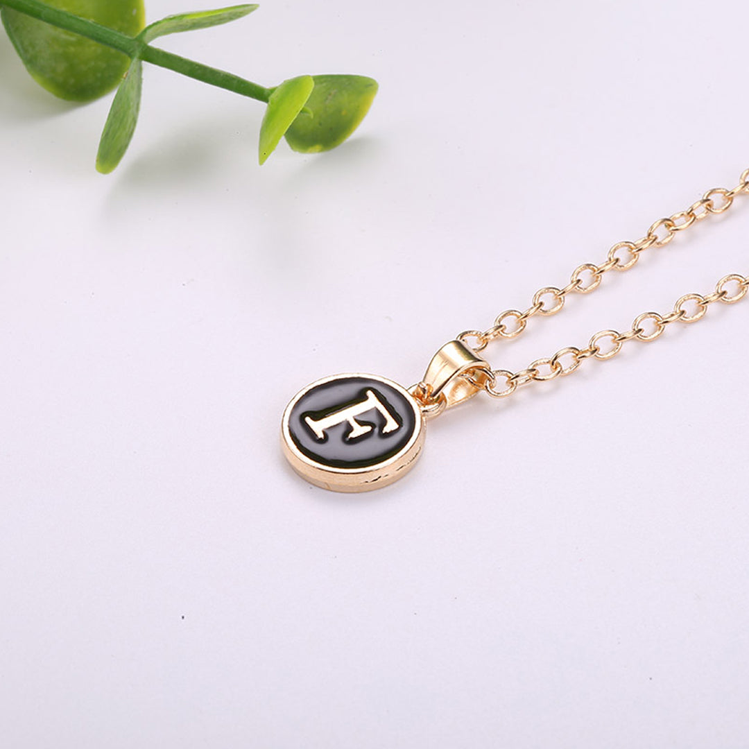 Elegant A to Z Necklace Black : Perfect Necklace Gifts for Every Style - Giftana