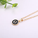 Elegant A to Z Necklace Black : Perfect Necklace Gifts for Every Style - Giftana