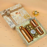 Giftana's Diwali Copper Bottle Gift Set