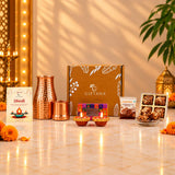 Golden Copper Glow Hamper Exclusive Diwali Gifts for Staff