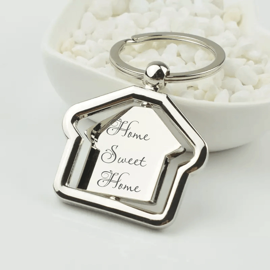 Charming Home Sweet Home Keychain - Giftana