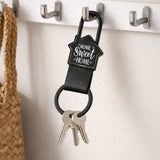 Home Sweet Home Hook Keychain Gift for New Homes
