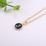 Elegant A to Z Necklace Black : Perfect Necklace Gifts for Every Style - Giftana