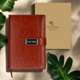 Keep Your Cards Personalized Diary - Brown (Copy) - Giftana