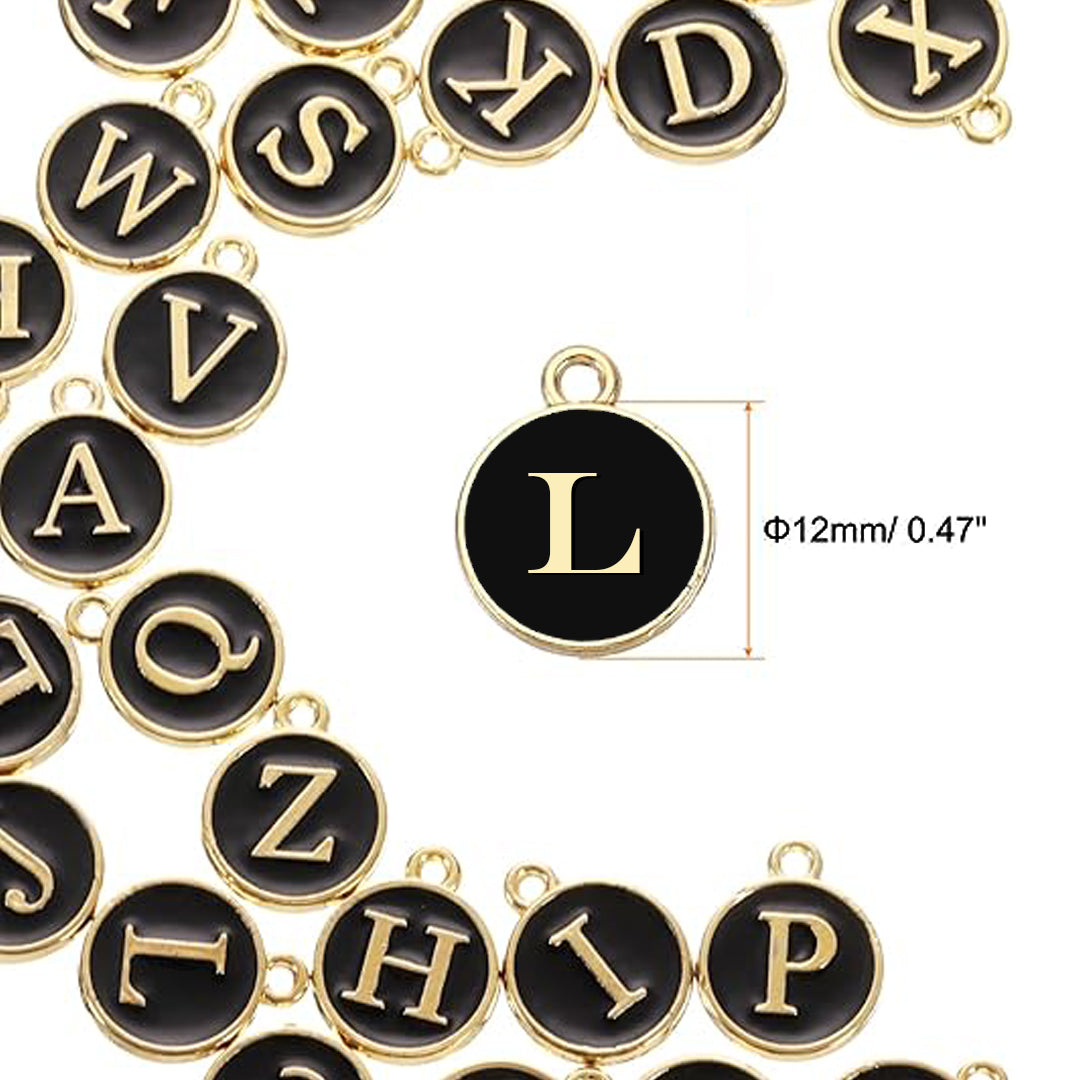 Elegant A to Z Necklace Black : Perfect Necklace Gifts for Every Style - Giftana