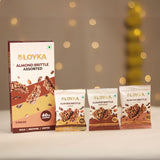 Personalized Gift Set with Rubber Bottle Tumbler & Loyka Chocolates - Giftana