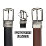 Personalized Gift : 3-in-1 Men's PU Wallet, Belt & Bottle Set - Giftana