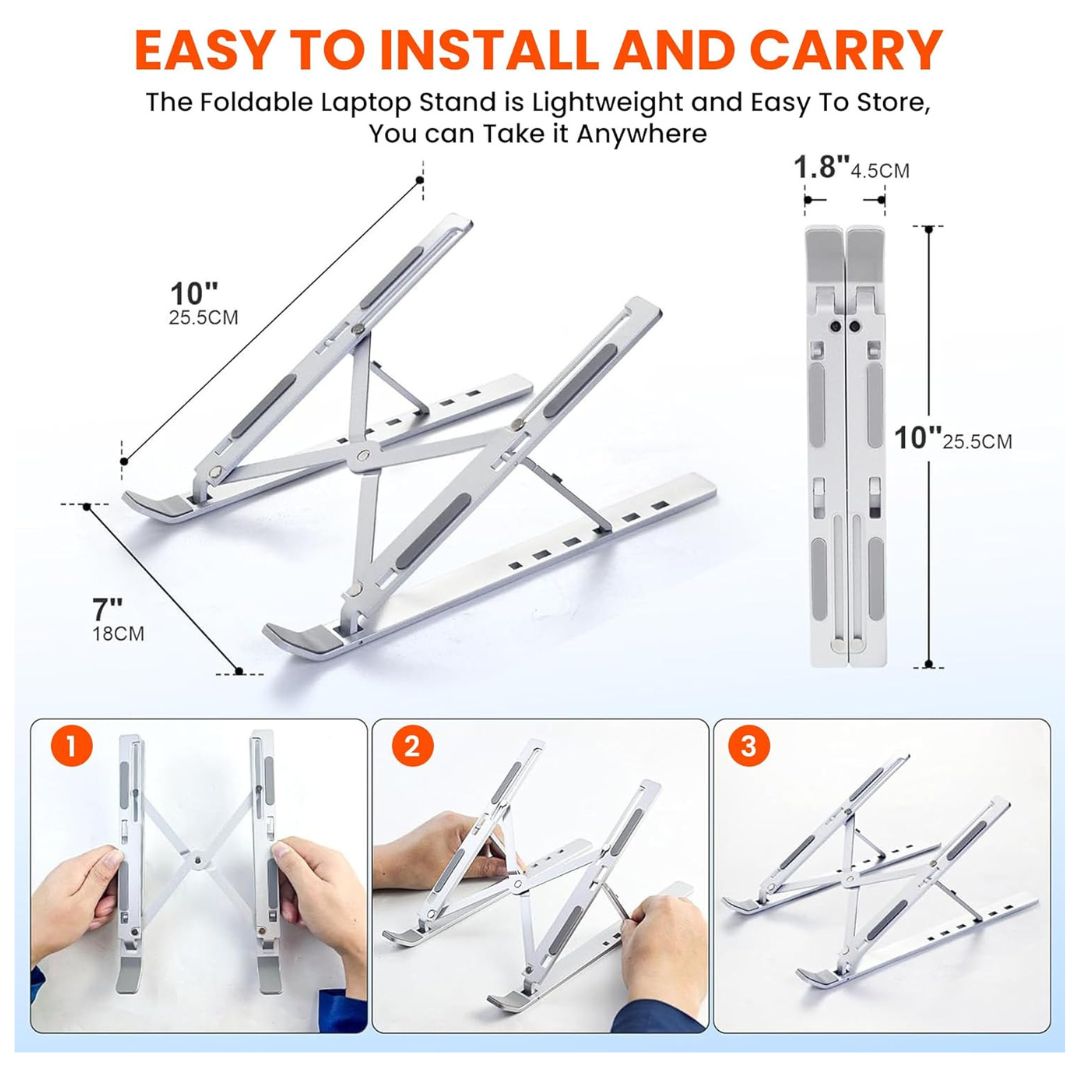 Metal laptop stand gift