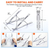 Metal laptop stand gift