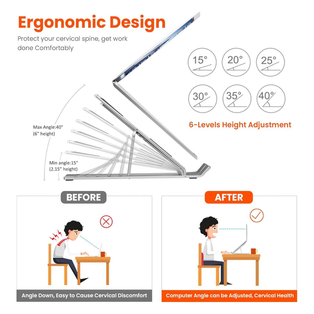 Metal laptop stand gift