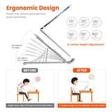 Metal laptop stand gift