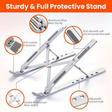 Metal laptop stand gift