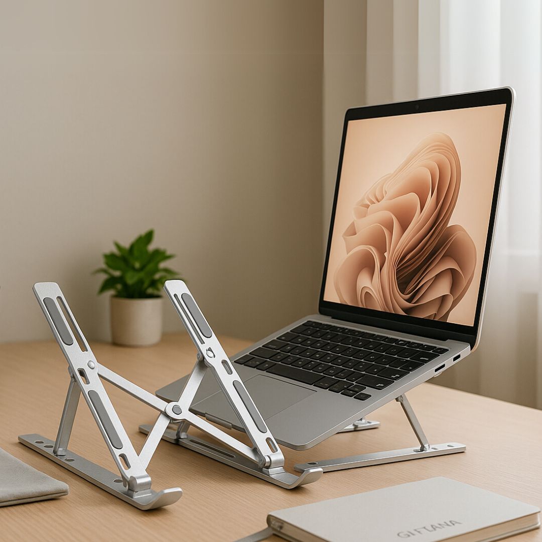 Metal laptop stand gift