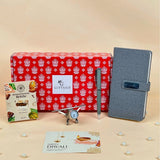 Unique Mini Gifts Combo - Notebook, Pen, Chocolate & Aeroplane