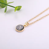 Elegant A to Z Necklace Black : Perfect Necklace Gifts for Every Style - Giftana