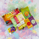 Premium Holi Gift Box - Colors, Thandai, Festive Snacks & Fun Surprises