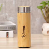 Sustainable Personalized Bamboo Bottle – Unique Gift Idea - Giftana