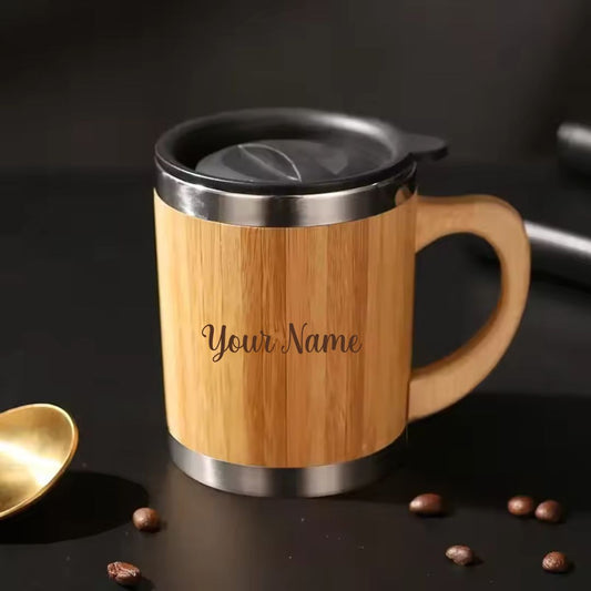 Personalized Bamboo Mug – The Perfect Eco-Friendly Gift - Giftana