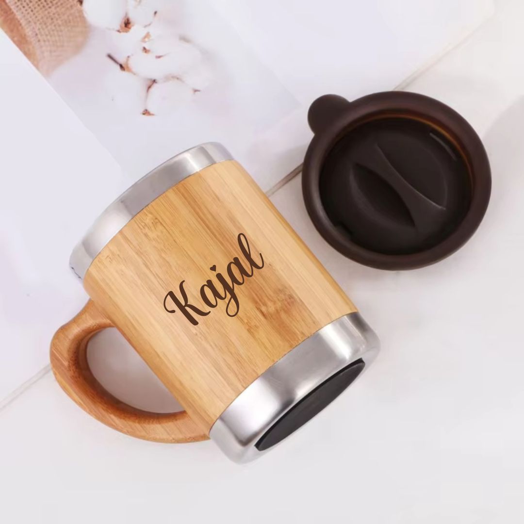 Personalized Bamboo Mug – The Perfect Eco-Friendly Gift - Giftana