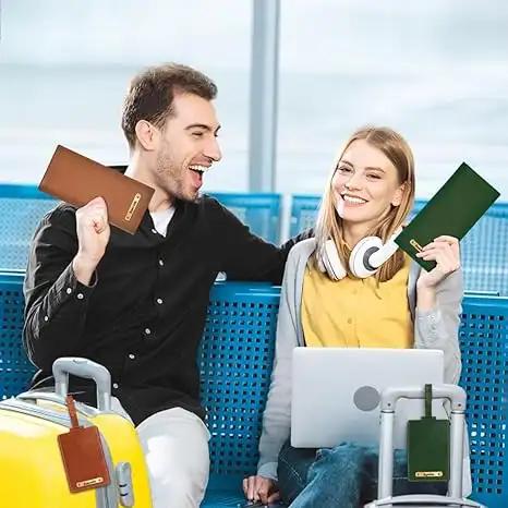 Personalized Name Passport Cover and Luggage Tag - Giftana