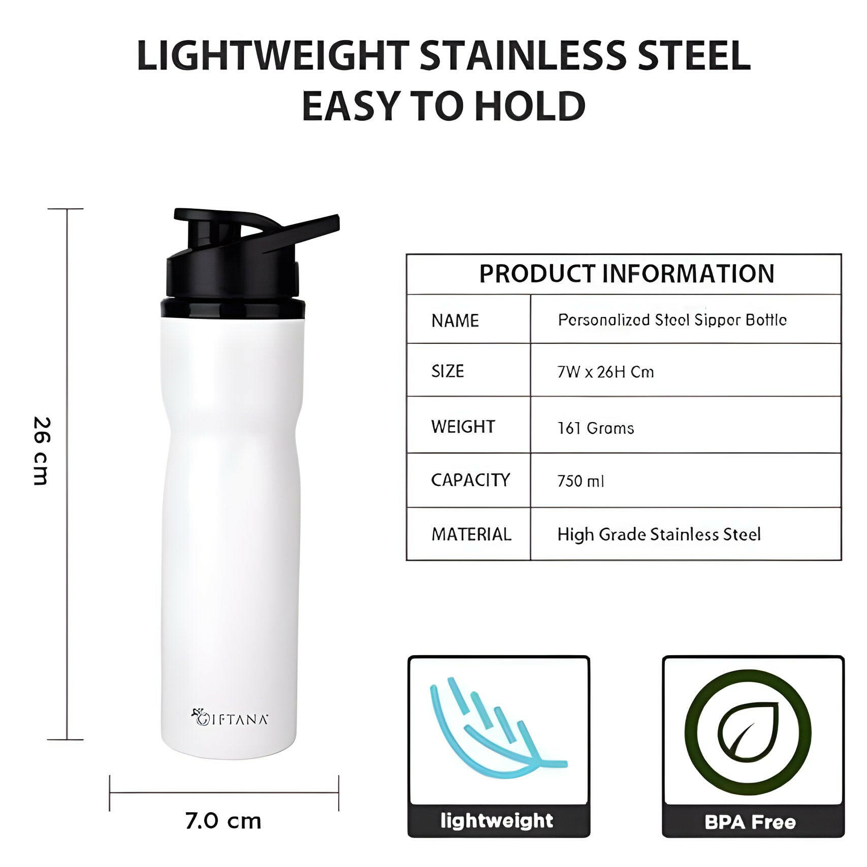 Personalized Sipper Bottle G113 - Combo - Giftana