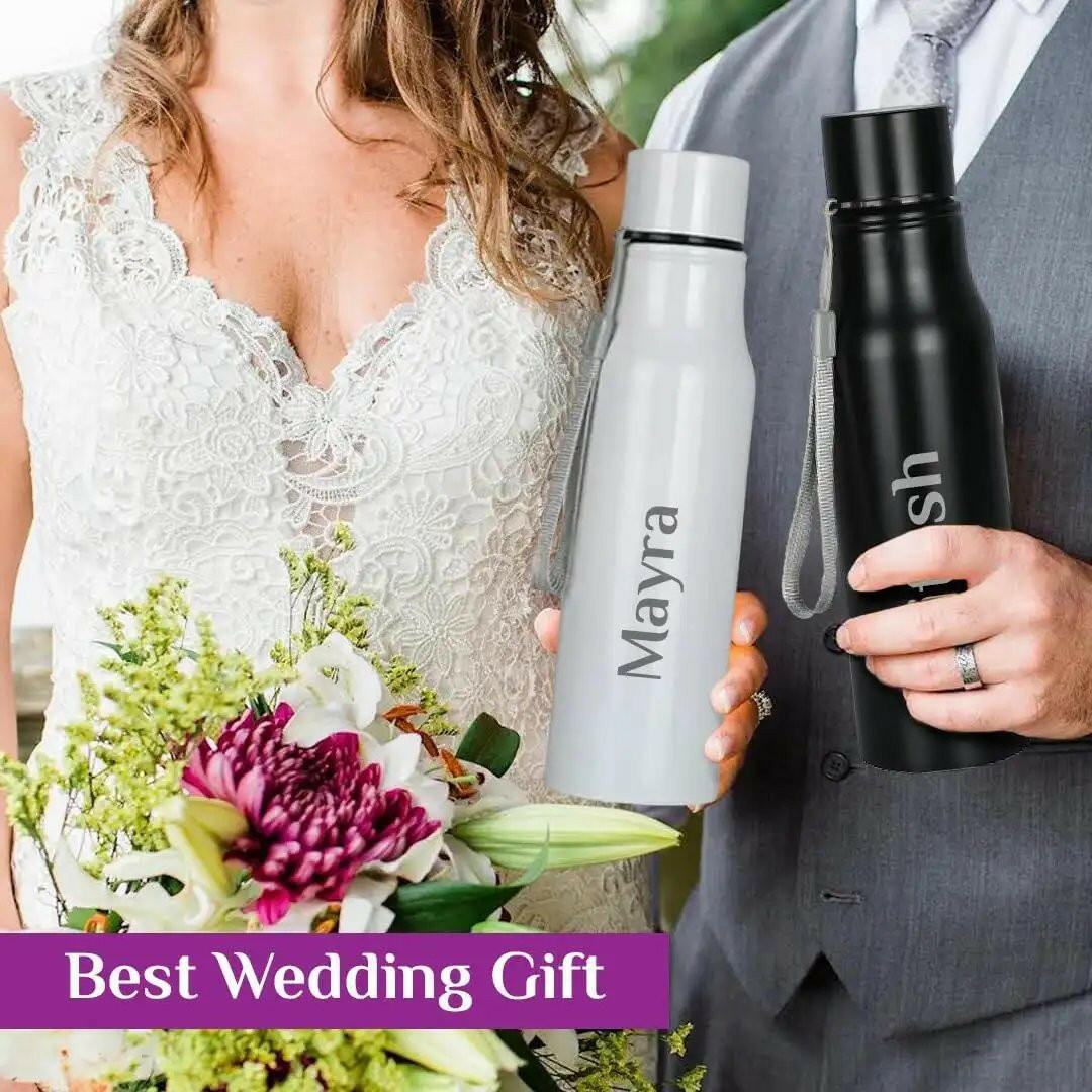 Personalized Steel Bottle G055 - Combo - Giftana