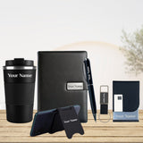 Sophisticated 6-in-1 Customized Corporate Gifts Set for Business Excellence - Giftana